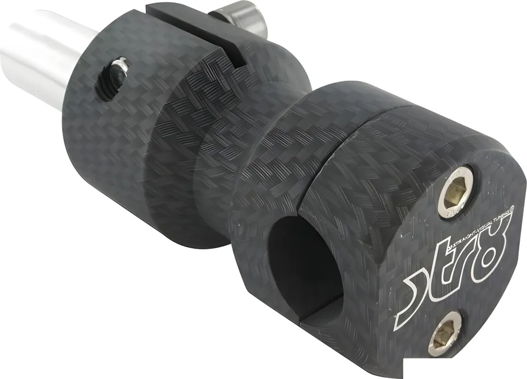 Pince de guidon STR8 carbone pour changer de guidon Piaggio