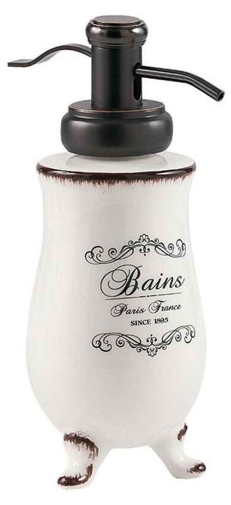 Sapho Amelie - Distributore di sapone 230 ml, bianco AM80 Immagine del prodotto 