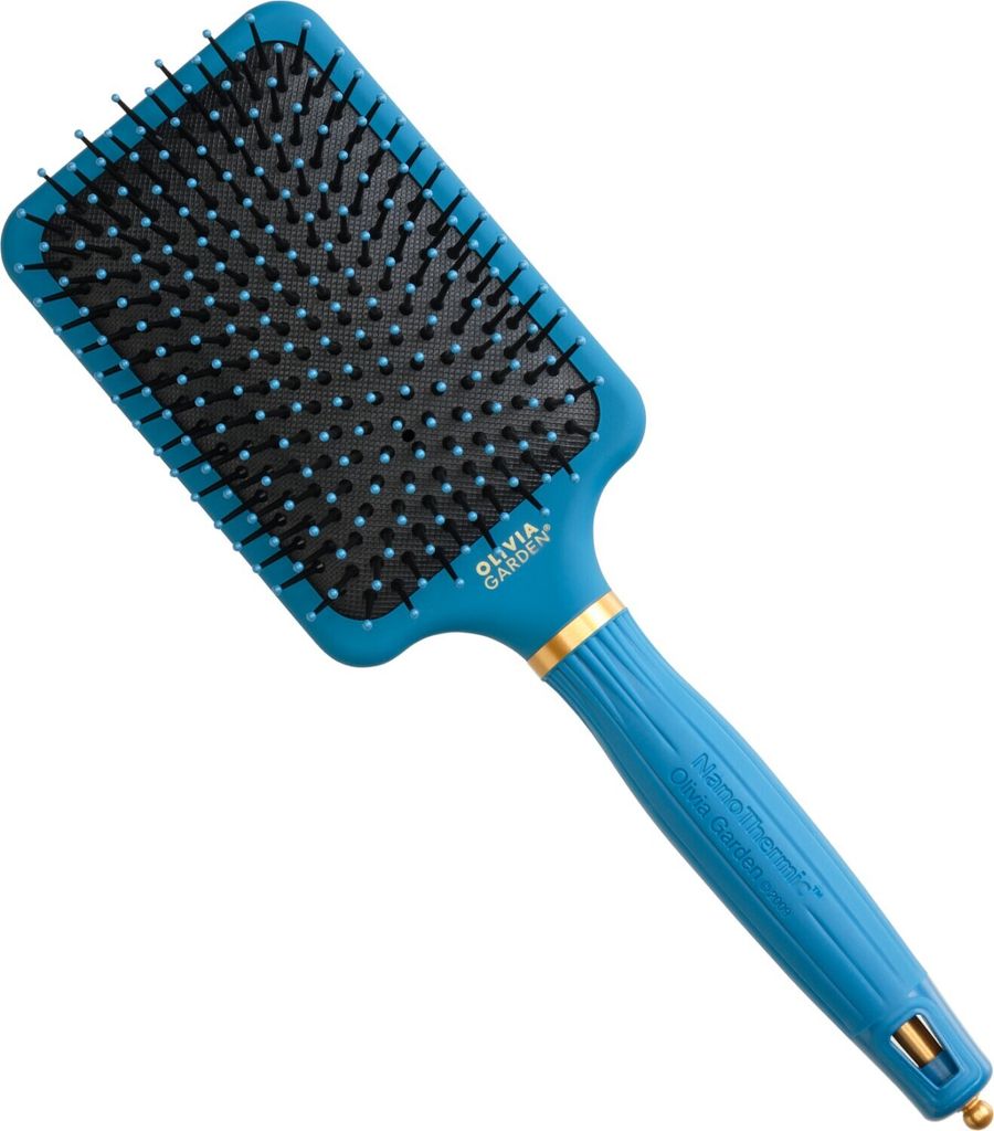 Olivia Garden Bürste Olivia Garden Nano Thermic Speed Peacock Paddle Brush Nylon