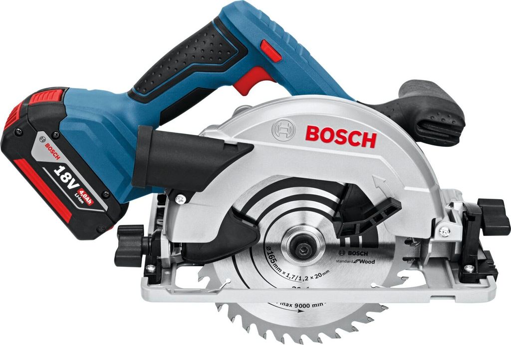 Bosch GKS 18V-57 G Professional, Dřevo, Černá, Modrá, 16,5 Obrázek produktu 