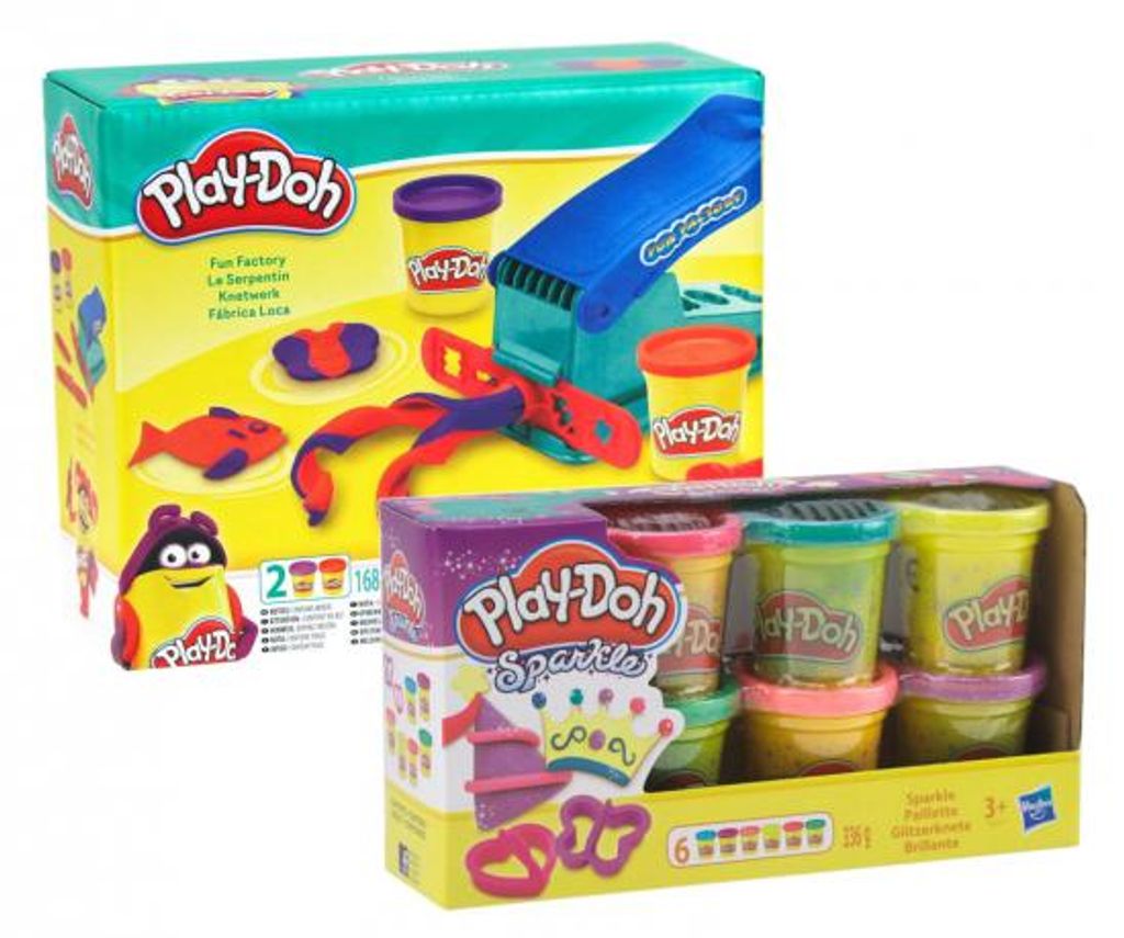 27,39 Euro pro kg Play-Doh Super Farbenkiste Knete Knetwerk Fun Factory im Set 
