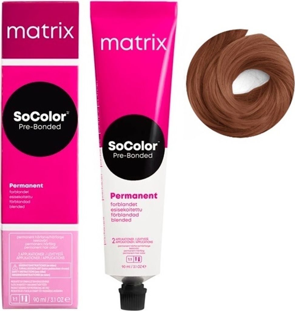 Matrix SoColor Pre-Bonded Haarfarbe - 6BC Dunkelblond Produktbild 2