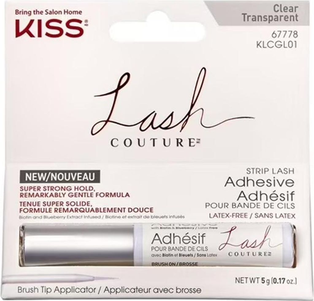 Colle à cils Lash Couture Kiss, incolore, 5g Image du produit 
