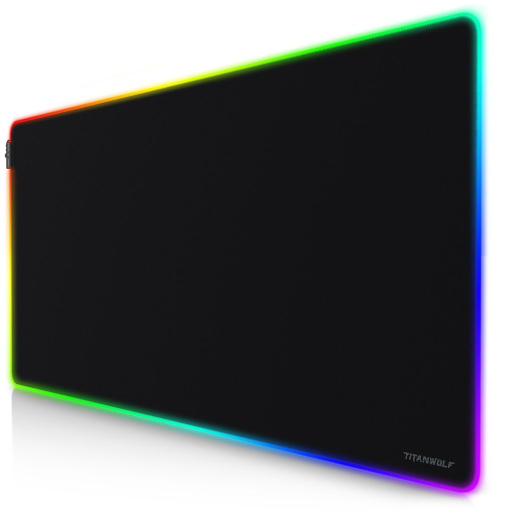 Alfombrilla para ratón de gaming Titanwolf XXXL RGB – 1200 Imagen del producto 