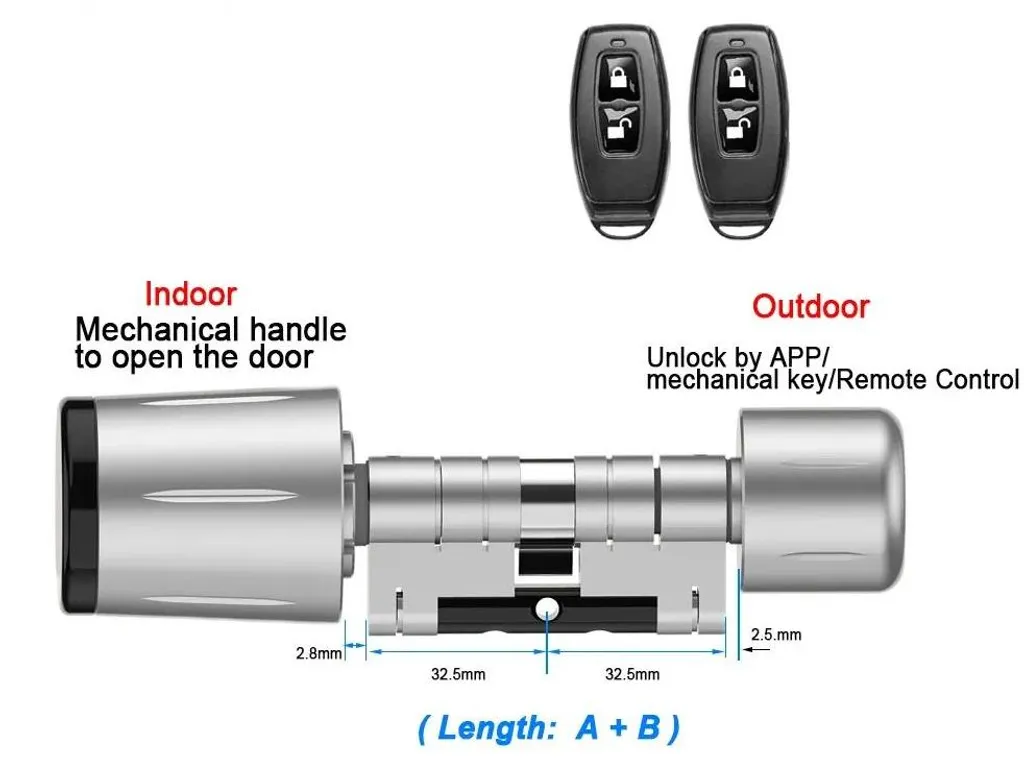 Serrure connectée de maison connectée avec accès télécommandé - 2