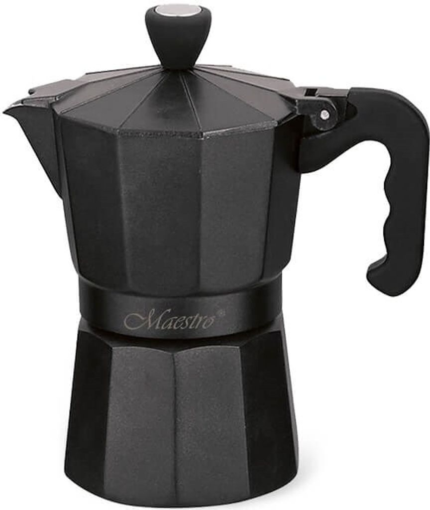Maestro 3 cup coffee machine MR-1666-3-BLACK black