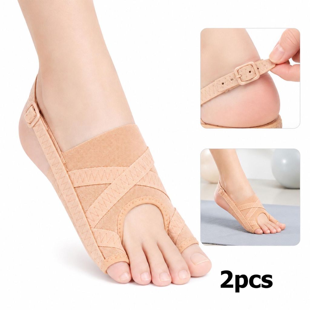 Hallux Valgus Korrektor Zehenspreizer Bandage für Großzeh & Produktbild 