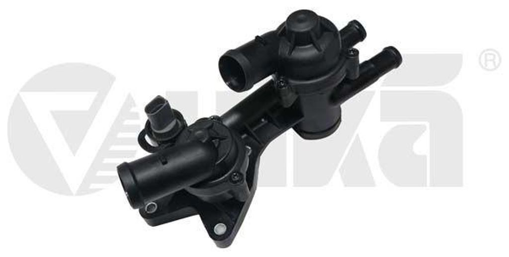 VIKA Thermostat Kühlmittel 83 87°C für VW GOLF VI (5K1) Golf V Schrägheck (1K1) POLO (9N) Polo Schrägheck (6R1, 6C1) TOURAN (1T1, 1T2) TIGUAN ...