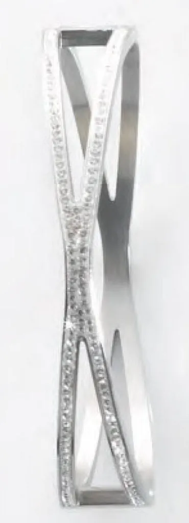 Bracciale Victoria in Pietra Bianca: Lusso in Argento per Lei