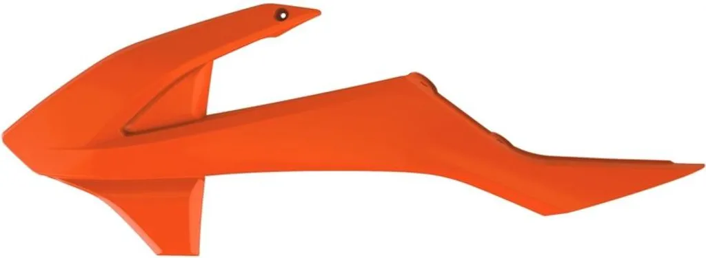 Spoiler de Radiateur Latéral Gris Gris Polisport Haute Résistance Moto