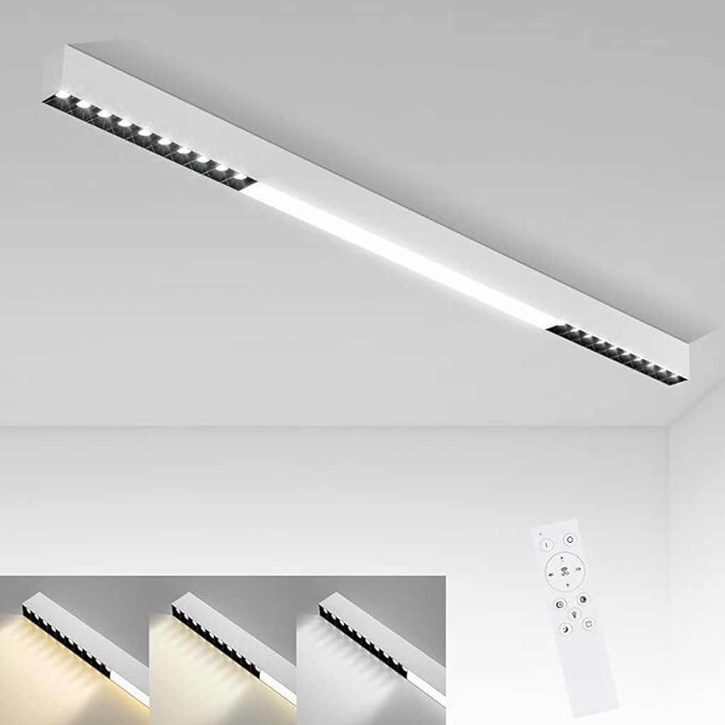 ZMH Deckenlampe LED Deckenleuchte Weiß 32W Deckenstrahler Produktbild 