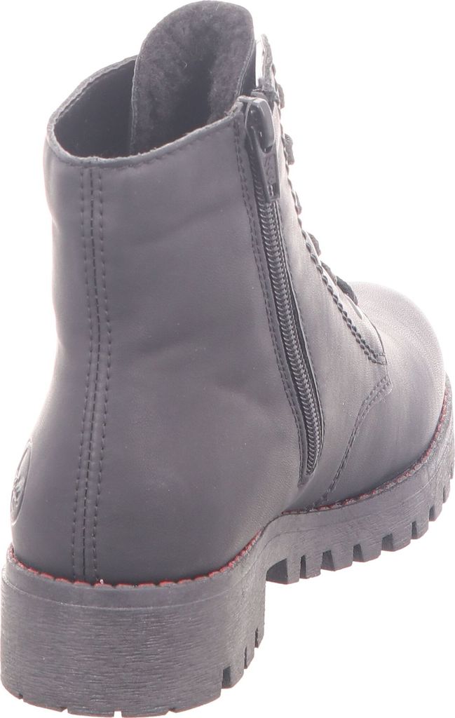 Rieker Schnürstiefel - Tiefschwarz Kunstleder Größe: 39 Produktbild 48