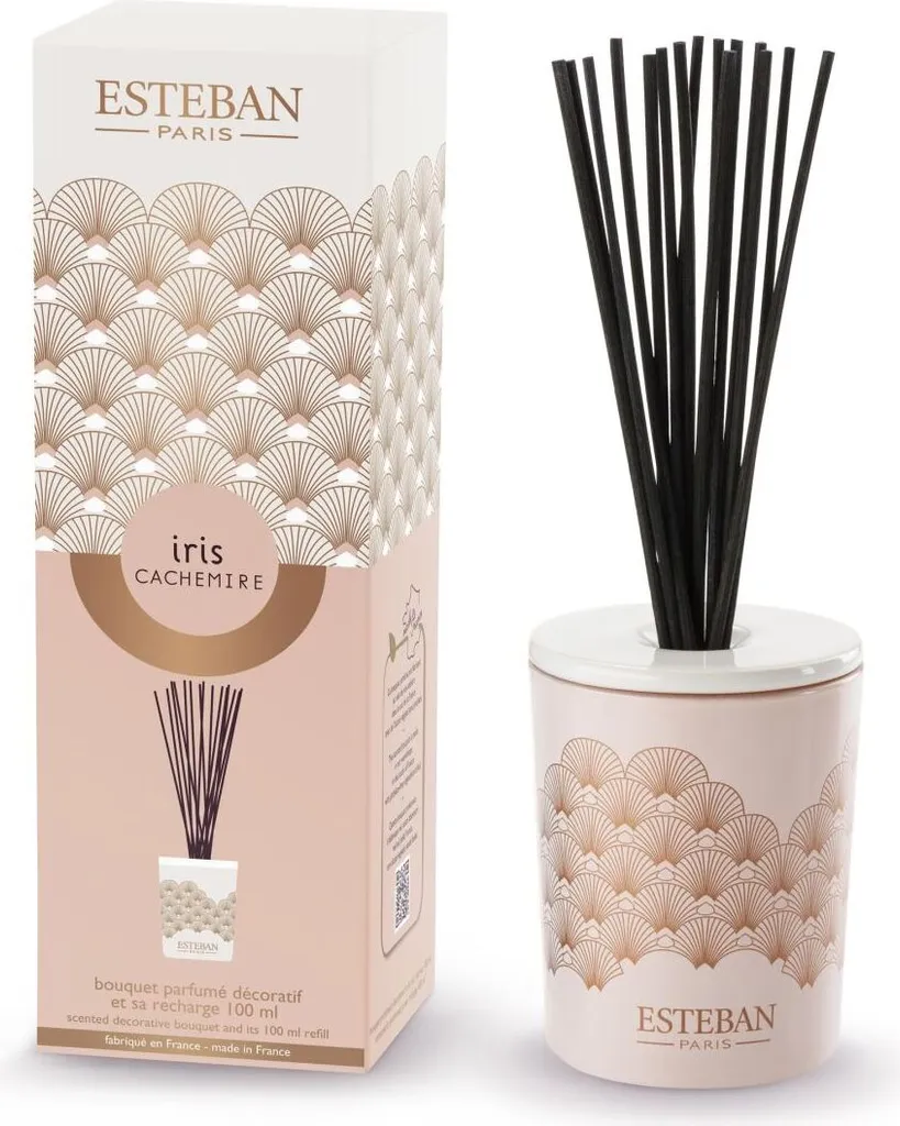 Dites Adieu aux Odeurs avec l'Enceinte Iris Cachemire 100ml Esteban