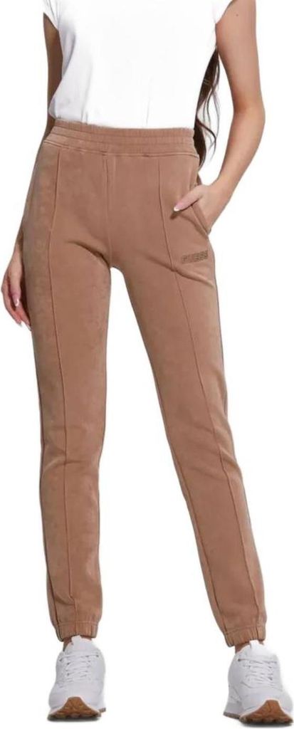 GUESS Damen-Jogginghose Treggings Braun Größe M, Stil & Komfort vereint