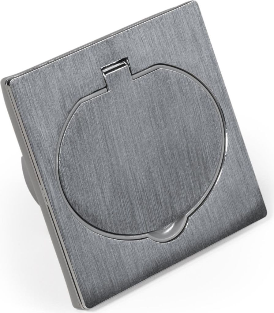 Boden Einbausteckdose, IP44, Edelstahl, 3680W Produktbild 