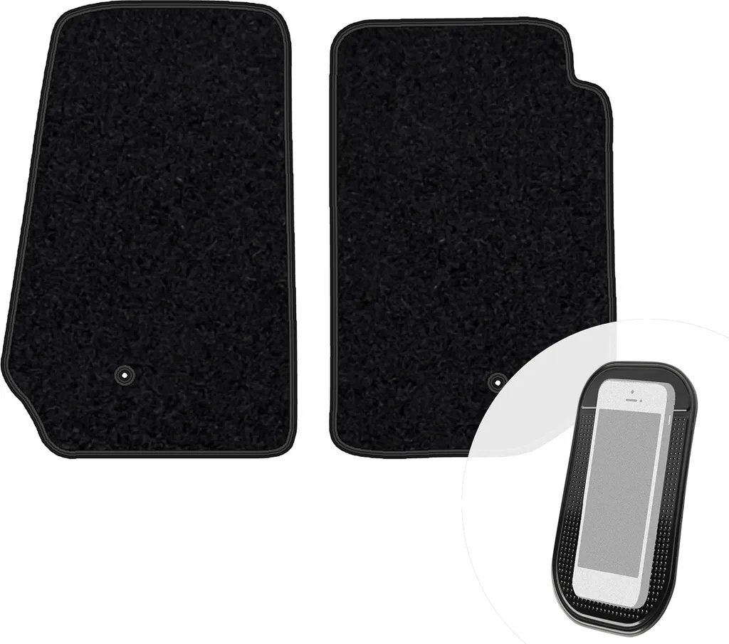 Set Tappetini Anteriori in Velluto per Jeep Wrangler 1996-2006