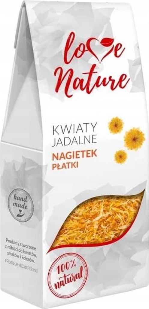 Getrocknete essbare Blumen AUGILA FLOWERS Love Nature