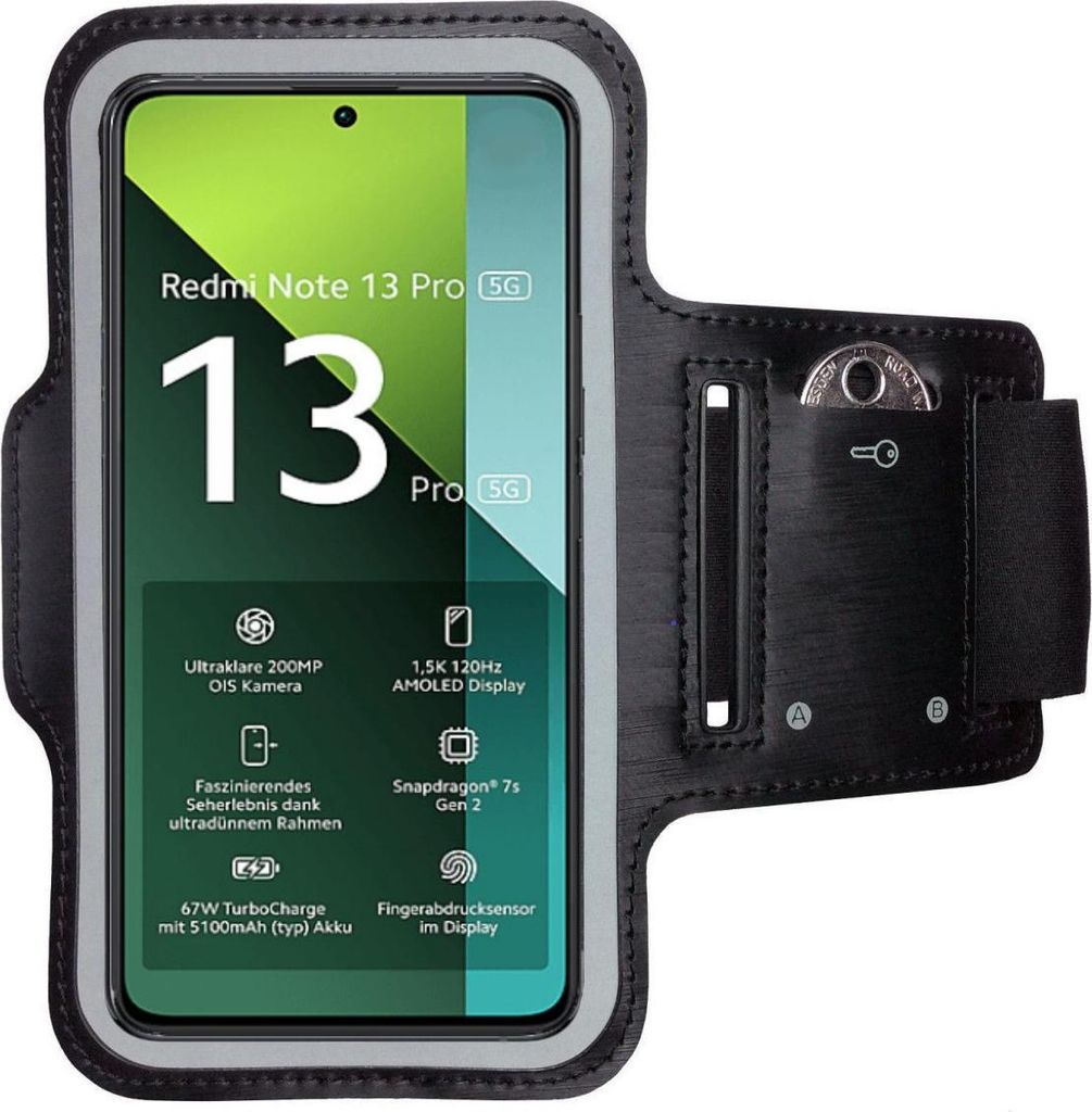 Sportarmband für Xiaomi Redmi Note 13 Pro Sport Fitness Produktbild 