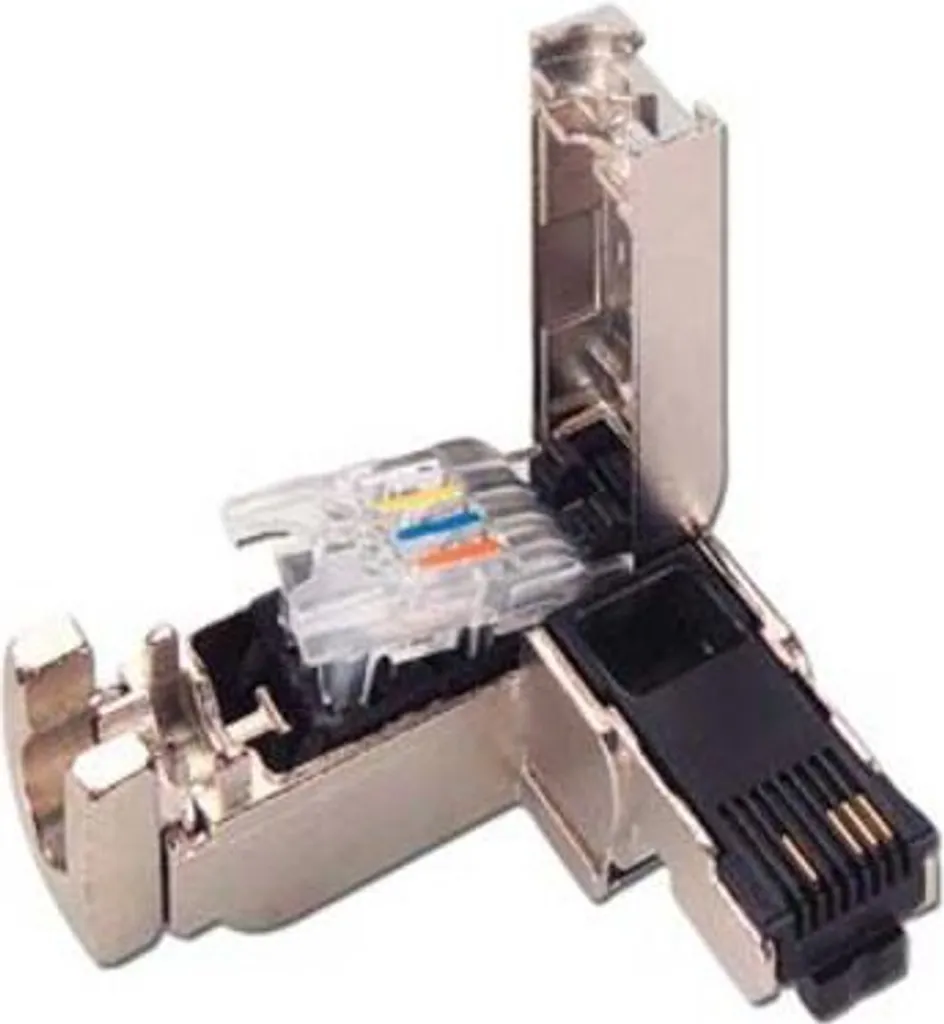 Prise RJ45 Siemens IP20 FastConnect Cat5 Coude 90° 6GK1901-1BB20-2AA0
