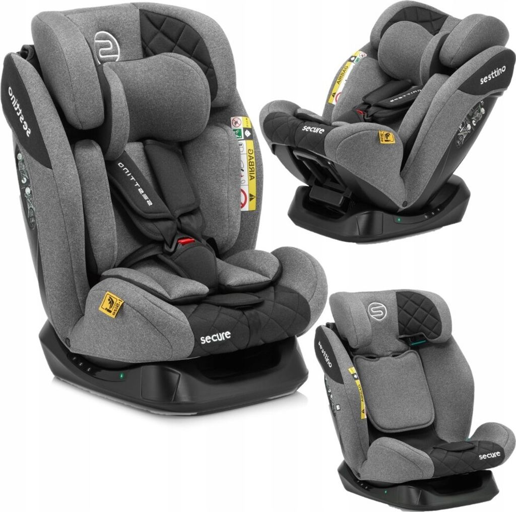 Autositz I-Size Secure Pro 40-150Cm 0-36Kg Rückwärts Und Vorwärts Gerichtet