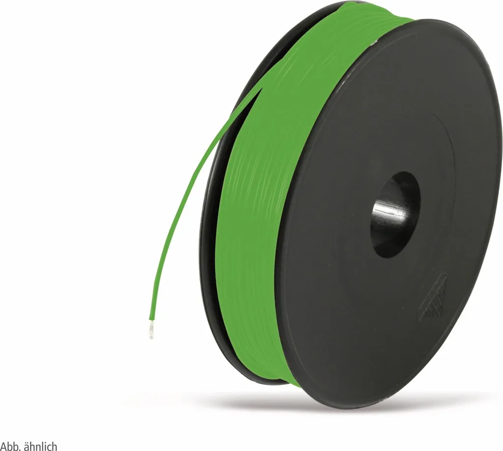 Bobina Filo Elettrico Verde 0,5 mm RAUTRONIC YV - 100 Metri Pronta Consegna