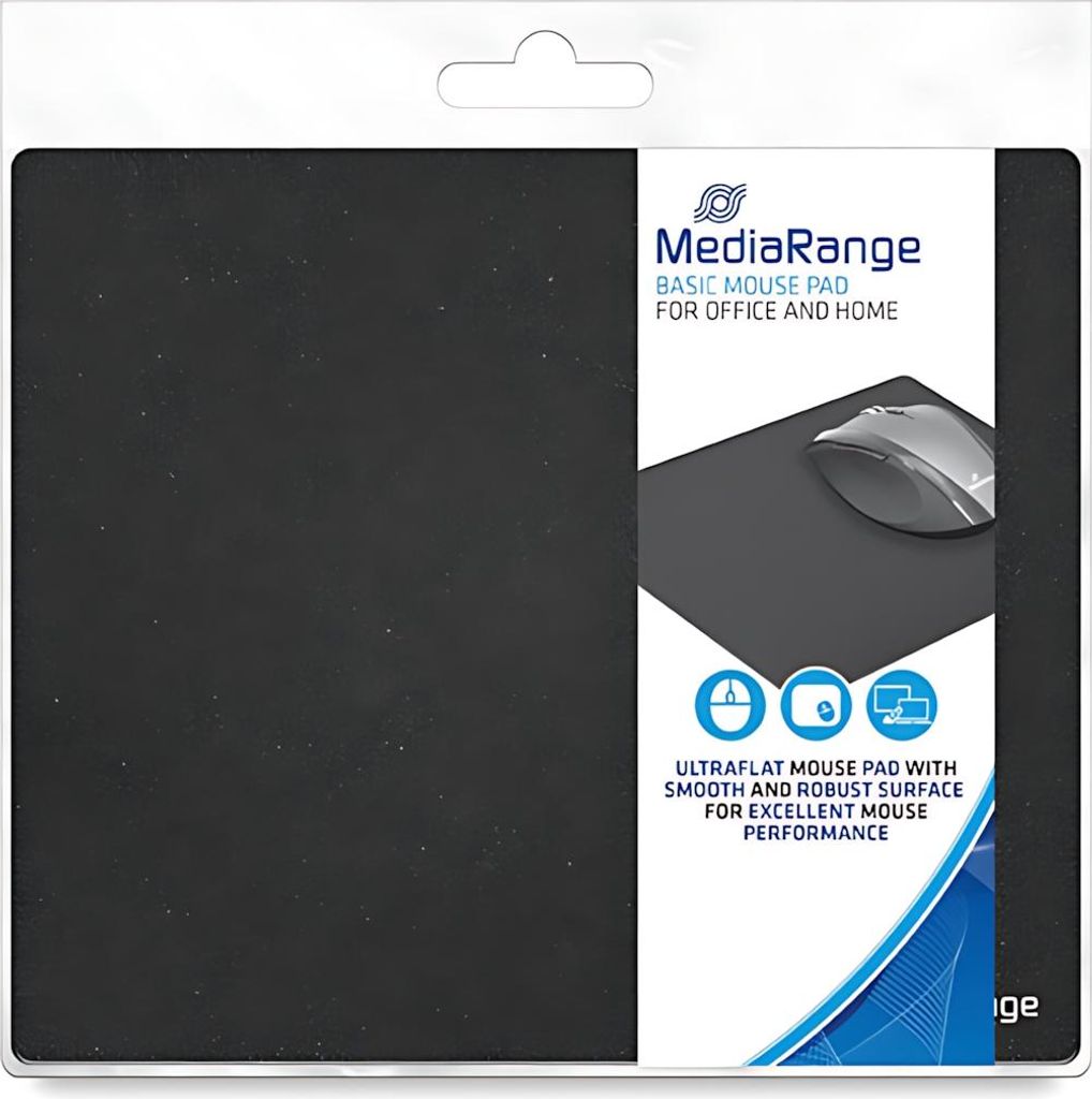 MediaRange MROS251 Tappetino per mouse nero Immagine del prodotto 