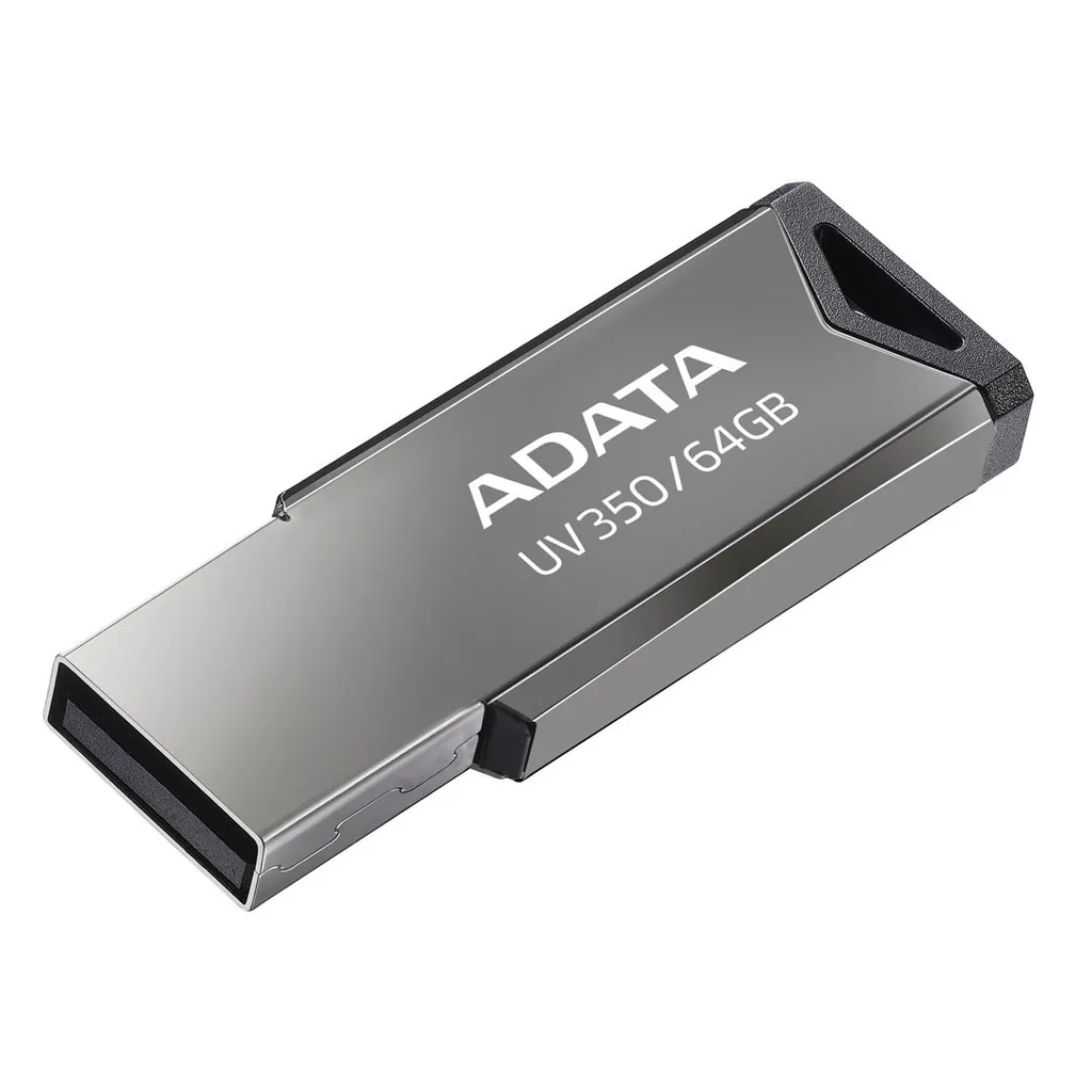 ADATA UV350 64GB Chiavetta USB 3.2 in Metallo per Foto e Video - 3