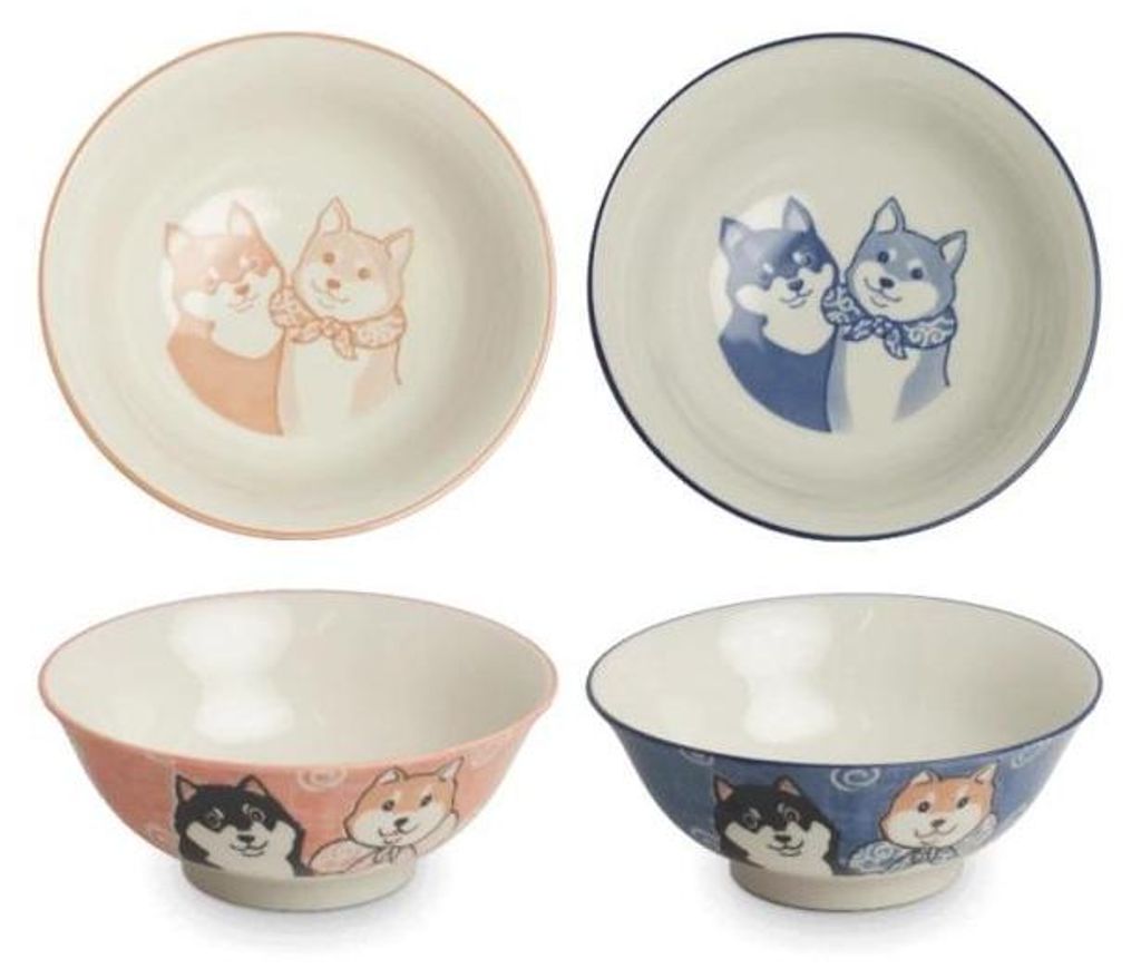 Emro Aziatica | Set Aus 2 Japanischen Schalen - Rosa Und Produktbild 