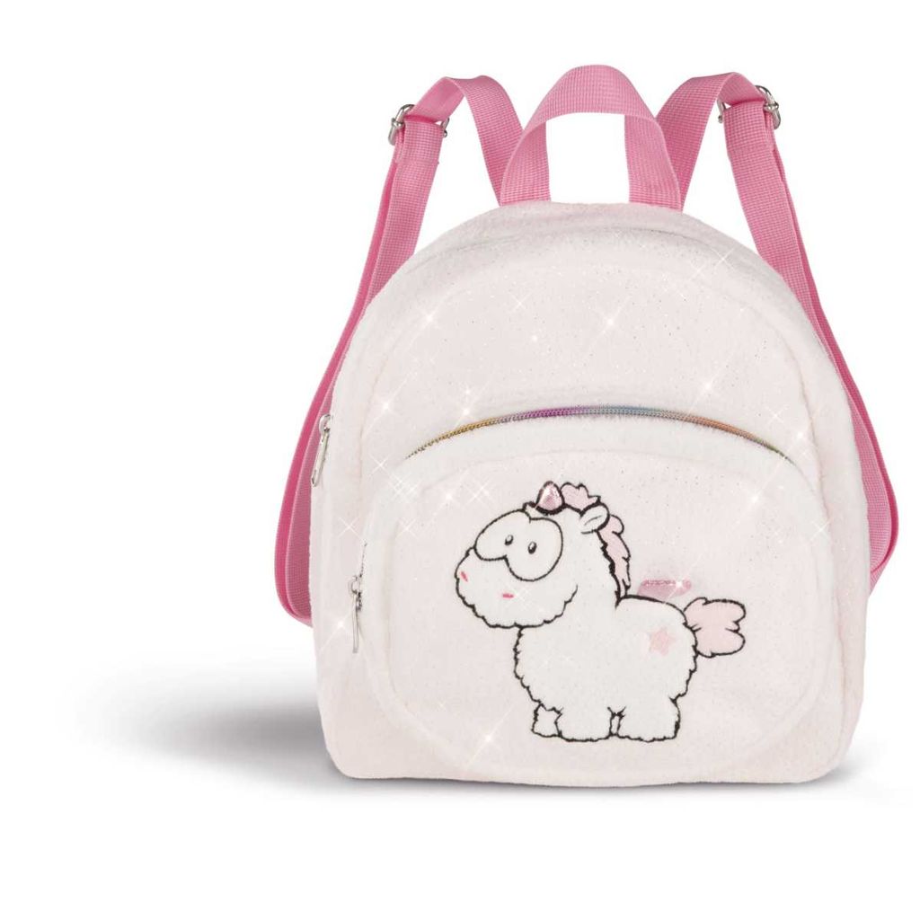 NICI Kleiner Rucksack Einhorn-Baby Theofina (Plüsch) 24x26x10cm