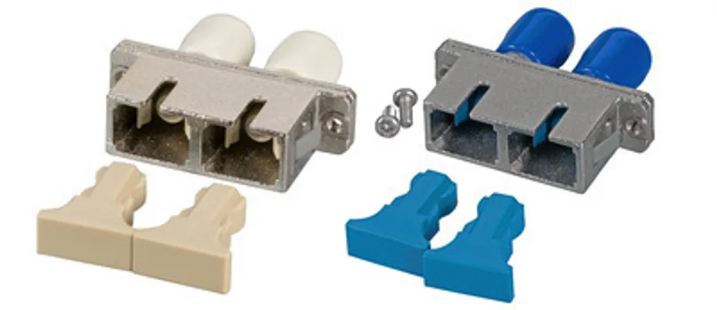 Coupleur ST/SC-Duplex EFB-Elektronik avec Douille Céramique MM en Métal