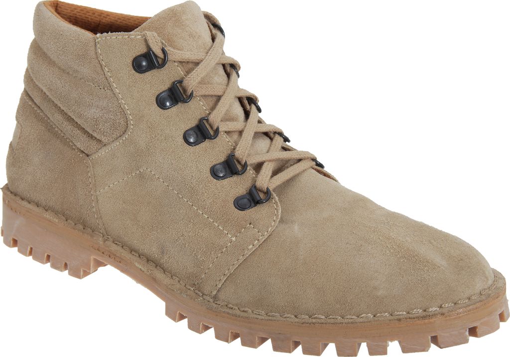 Roamers Herren Wildleder Freizeit Stiefel DF236 (40,5 EU) (Beige)