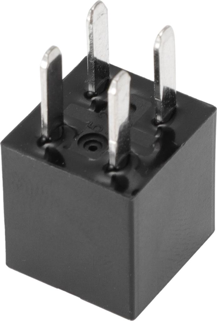 1 Stück Automotive 4 Pins Multi-Purpose Relais für Mitsubishi Eclipse 2000-2012 Kraftstoffpumpenrelais Nr. 8627A008 12V 20A/30A Schwarz