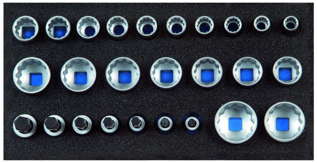GEDORE 1500 CT1-D 19 Satz Steckschlüsseleinsätze 1/2", Produktbild 