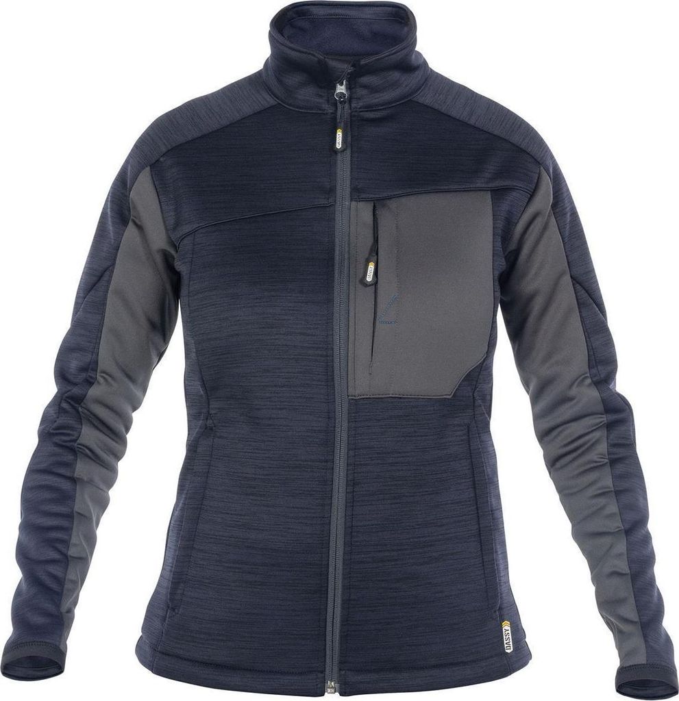 DASSY Convex Women Midlayer-Jacke für Damen NACHTBLAU/ANTHRAZITGRAU Gr.M Länge: STANDARD