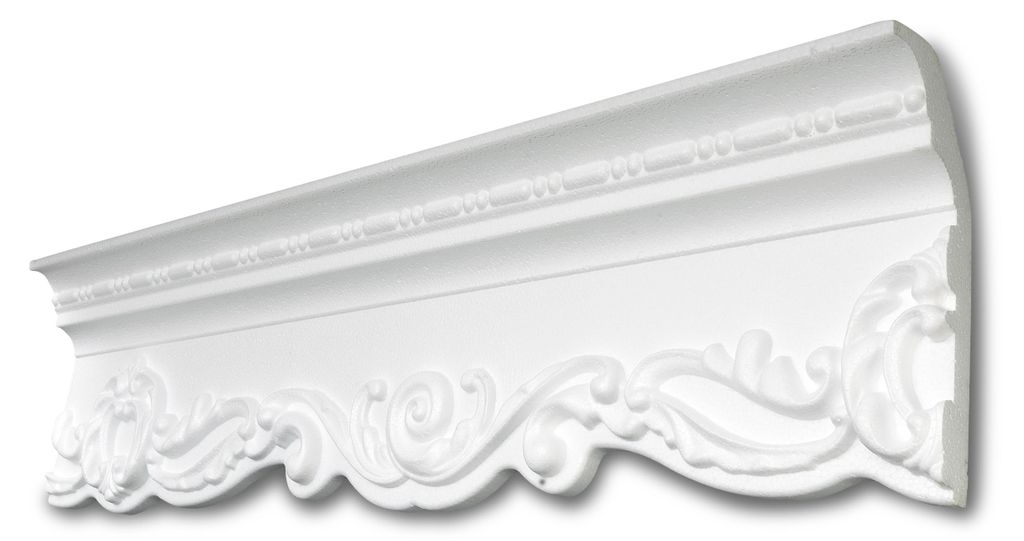 Decosa Zierprofil G39, weiß, 58 x 140 mm, Länge: 2 m - 18 Produktbild 