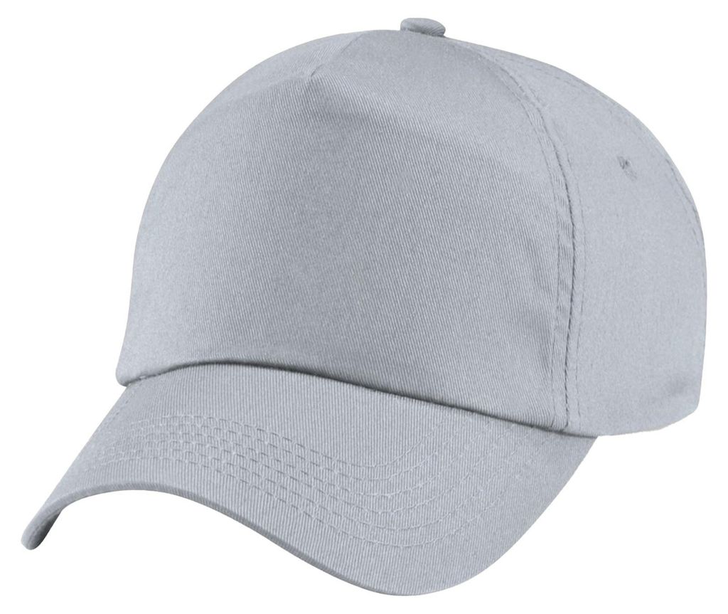 Beechfield - "Original" Kappe 5 Segmente für Kinder FK1384 (Einheitsgröße) (Hellgrau)