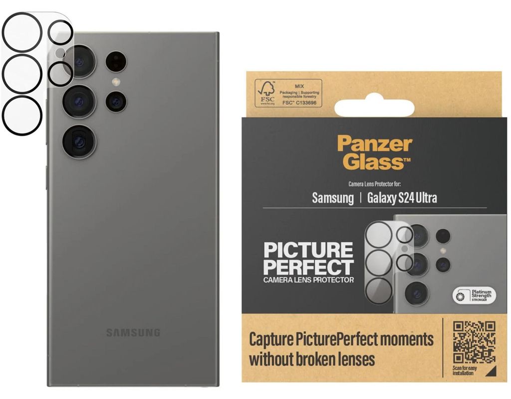 PanzerGlass ® PicturePerfect Kameraschutz Samsung Galaxy Produktbild 