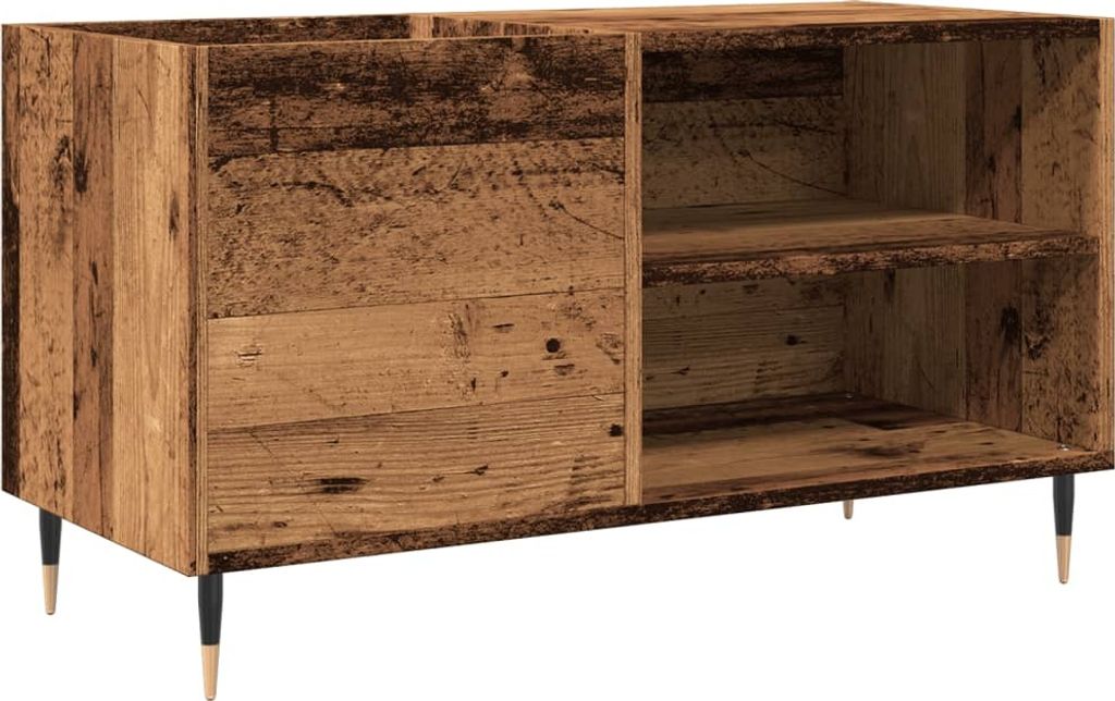 Plattenschrank Altholz-Optik 84,5x38x48 cm Holzwerkstoff