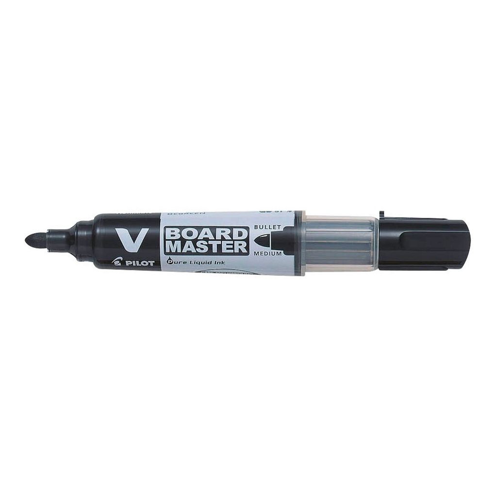 A single whiteboard marker is shown horizontally against a white background.