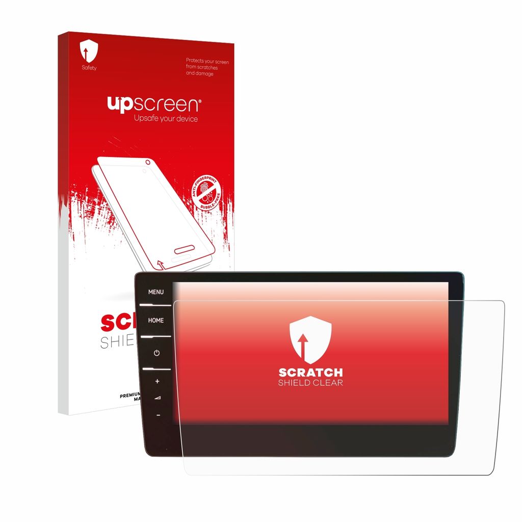 upscreen Schutzfolie für Volkswagen Touran 2019 Discover Pro 9.2" 2019 Displayschutz Displayschutzfolie Folie Klar Transparent