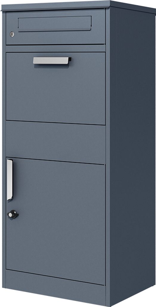 Westmann Stahl Paketbox Pedro Anthrazit 50x37x112 cm Produktbild 