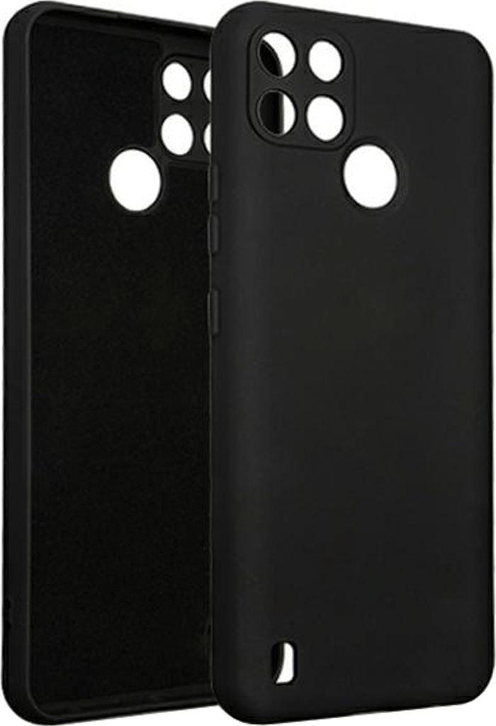 Beline Case Silikon Realme C25Y 2021 schwarz/schwarz Schutzhülle