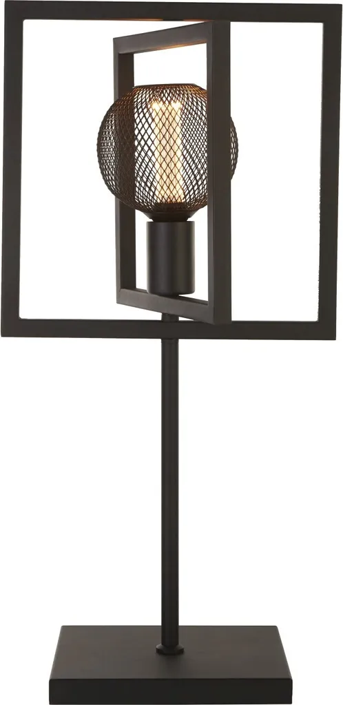 Lampe de Bureau Articulée Noir Mat - Luminaire à Poser Moderne 1 Feu