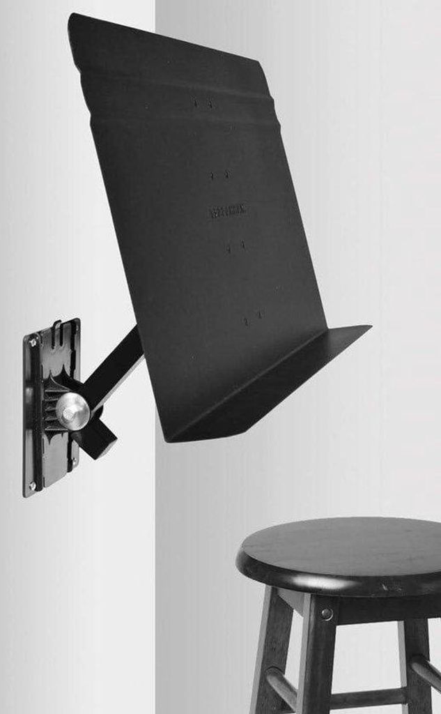 Musikstandardsatz für Wandhalterung - schwarz - 5601 mit anpassbarer Musikstation