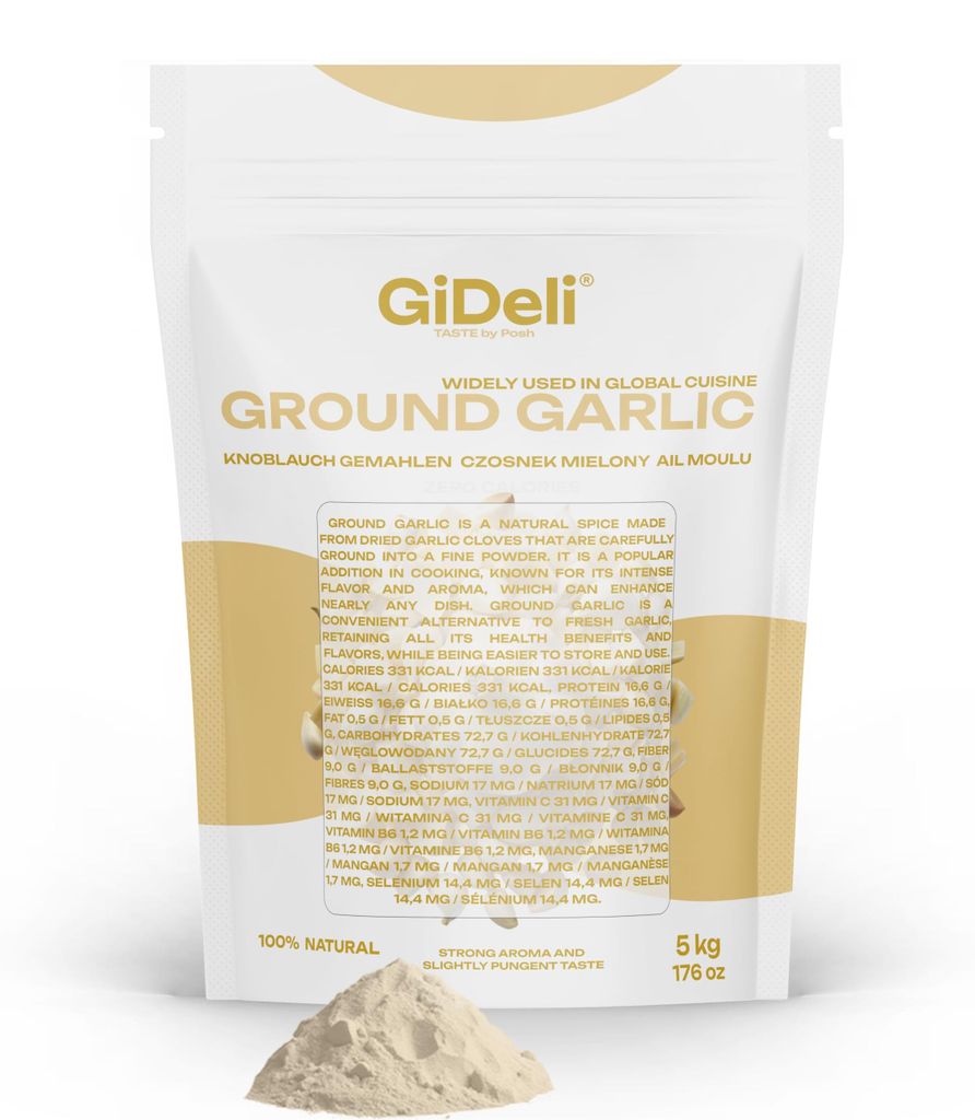 Knoblauchpulver Gemahlen 5kg Naturrein Fleisch Gemüse Fisch Produktbild 