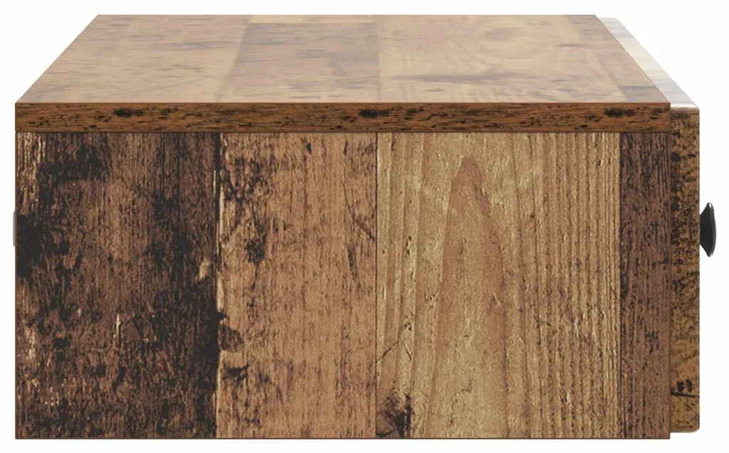 Table d'appoint murale pour entrée étroite console en bois de récup