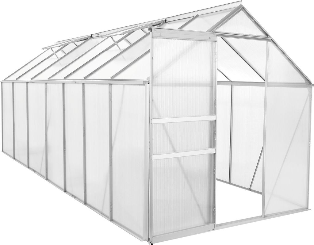 Zelsius Aluminium Gewächshaus, 430 x 190 cm, 6 mm Produktbild 