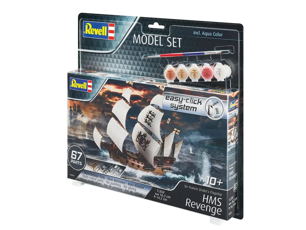 Maquette à monter HMS Revenge Navire Historique Revell 05661 1/350e