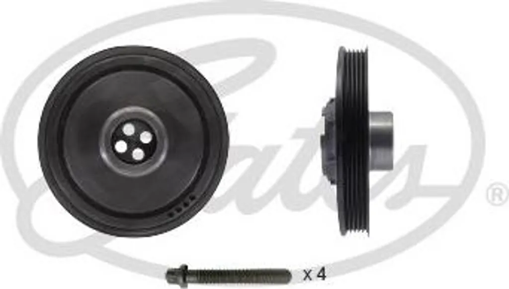 Poulie de Vilebrequin Mini 1.6D 2.0D Toyota 1.6 D-4D Stop Vibrations