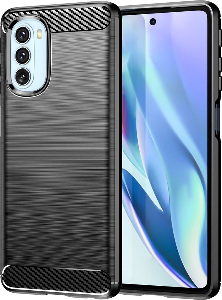 Hülle Motorola Moto G51 5G Schutzhülle - Cazy - Schwarz